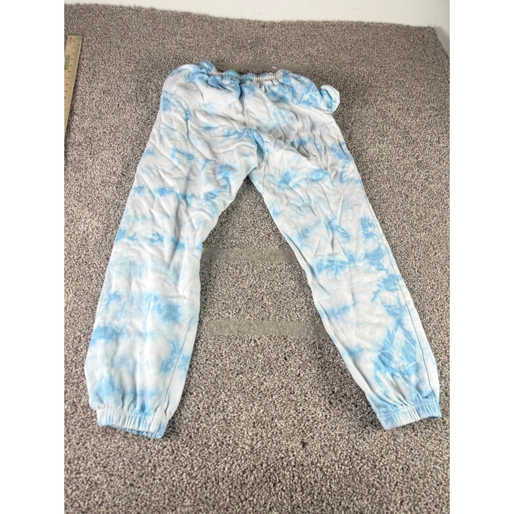 Playboy x Missguided Sweatpants Women's Small Blue White Tie Dye Joggers - 6